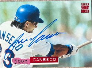 Jose Canseco Autographed 1994 Stadium Club #171