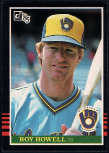 1985 Donruss #577 Roy Howell VG Milwaukee Brewers 