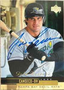 Jose Canseco Autographed 2000 Upper Deck Ovation #23 - Under the Radar  Sports