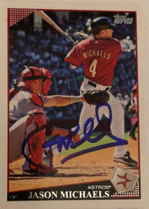 Jason Michaels Autographed 2009 Topps Update #UH290