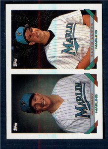 1993 Topps #641 Pat Leahy/Gavin Baugh VG RC Rookie Florida Marlins 