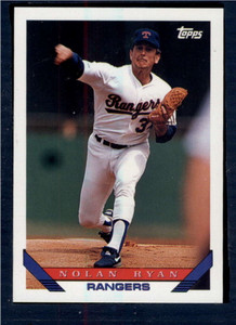 1993 Topps #700 Nolan Ryan VG Texas Rangers 