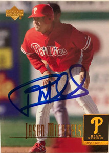 Jason Michaels Autographed 2001 Upper Deck #293
