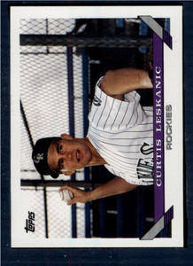 1993 Topps #774 Curt Leskanic VG RC Rookie Colorado Rockies 