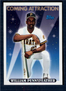 1993 Topps #819 Will Pennyfeather VG Pittsburgh Pirates 