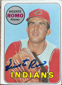 Vicente Romo Autographed 1969 Topps #267