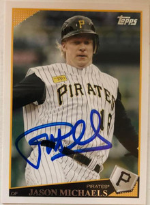 Jason Michaels Autographed 2009 Topps #183