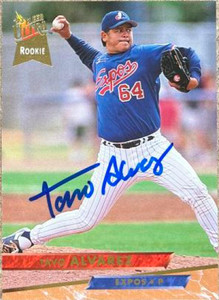 Tavo Alvarez Autographed 1993 Fleer Ultra #410