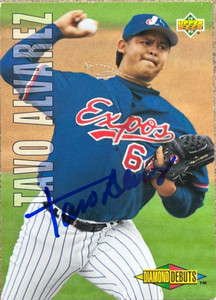 Tavo Alvarez Autographed 1993 Upper Deck #501