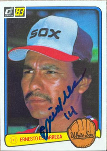 Ernesto Escarrega Autographed 1983 Donruss #291
