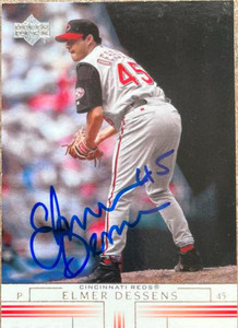 Elmer Dessens Autographed 2002 Upper Deck #437