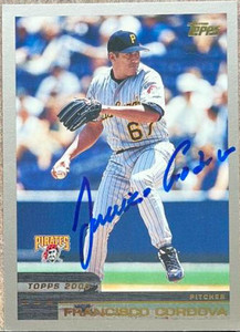 Francisco Cordova Autographed 2000 Topps #171