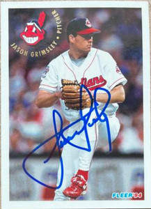 Jason Grimsley Autographed 1994 Fleer Update #U31