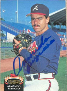 Armando Reynoso Autographed 1992 Stadium Club #763