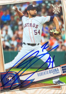 Roberto Osuna Autographed 2019 Topps Big League #299