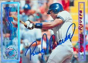 Ruben Rivera Autographed 1996 Stadium Club #258 Ruben Rivera Autographed 1996 Stadium Club #258