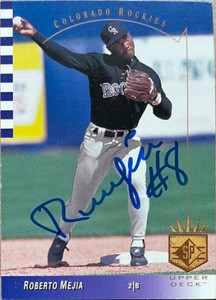 SOLD 125152 Roberto Mejia Autographed 1993 SP #223