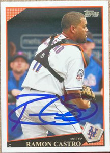 Ramon Castro Autographed 2009 Topps #199