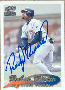 Ruben Rivera Autographed 1999 Pacific Paramount #203