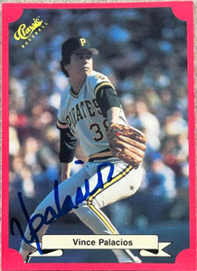Vicente Palacios Autographed 1988 Classic Red #191