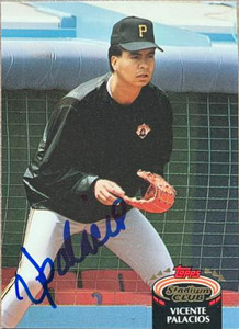 Vicente Palacios Autographed 1992 Stadium Club #486