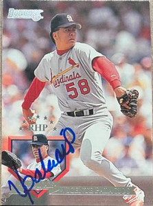 Vicente Palacios Autographed 1995 Donruss #254