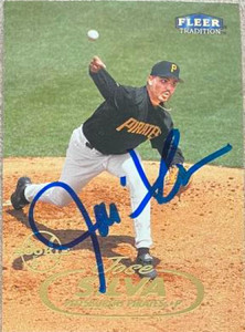 Jose Silva Autographed 1998 Fleer Tradition #457