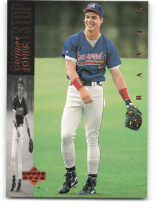 1994 Upper Deck #185 Chipper Jones VG Atlanta Braves 