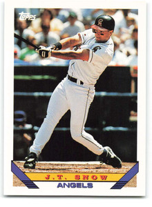 1993 Topps Traded #62T J.T. Snow NM-MT California Angels 