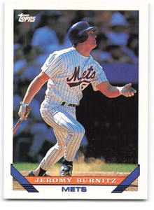 1993 Topps Traded #110T Jeromy Burnitz NM-MT New York Mets 