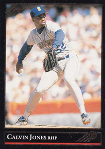 1992 Leaf Black Gold #71 Calvin Jones NM-MT  Seattle Mariners 