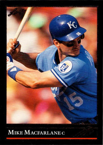 1992 Leaf Black Gold #83 Mike Macfarlane NM-MT  Kansas City Royals 