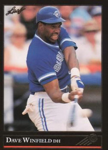 1992 Leaf Black Gold #171 Dave Winfield NM-MT  Toronto Blue Jays 