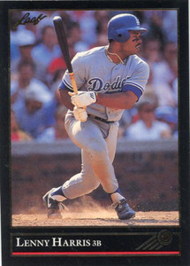 1992 Leaf Black Gold #213 Lenny Harris NM-MT  Los Angeles Dodgers 