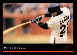 1992 Leaf Black Gold #241 Will Clark NM-MT  San Francisco Giants 
