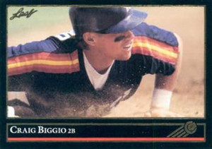 1992 Leaf Black Gold #315 Craig Biggio NM-MT  Houston Astros 