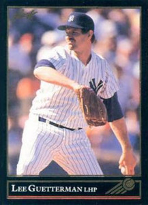 1992 Leaf Black Gold #320 Lee Guetterman NM-MT  New York Yankees 