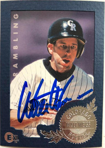 Walt Weiss Autographed 1996 E Motion-XL #179