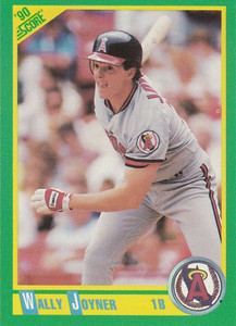 1990 Score #120 Wally Joyner VG California Angels 