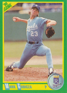 1990 Score #121 Mark Gubicza VG Kansas City Royals 