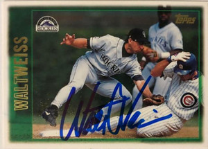 Walt Weiss Autographed 1997 Topps #401