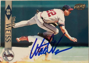 Walt Weiss Autographed 1999 Pacific #44