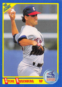 1990 Score #523 Steve Rosenberg VG Chicago White Sox 