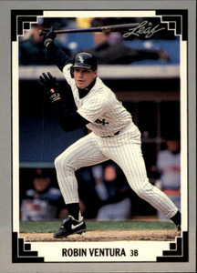 1991 Leaf #271 Robin Ventura VG Chicago White Sox 
