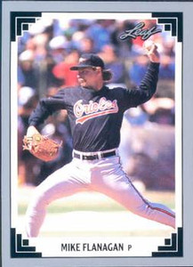 1991 Leaf #479 Mike Flanagan VG Baltimore Orioles 