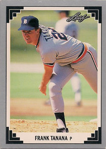 1991 Leaf #497 Frank Tanana VG Detroit Tigers 