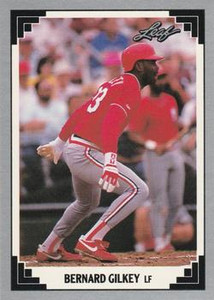 1991 Leaf #286 Bernard Gilkey VG St. Louis Cardinals 