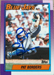 Pat Borders Autographed 1991 Blue Jays Score #11 - Under the Radar Sports