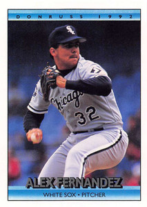 1992 Topps Stadium Club #467 Alex Fernandez Chicago White Sox Baseball Card  