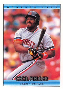 1994 Topps #190 Cecil Fielder VG Detroit Tigers